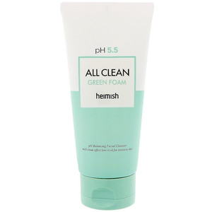 Heimish mini All Clean Green Foam Пенка для умывания для чувствительной кожи 30 мл