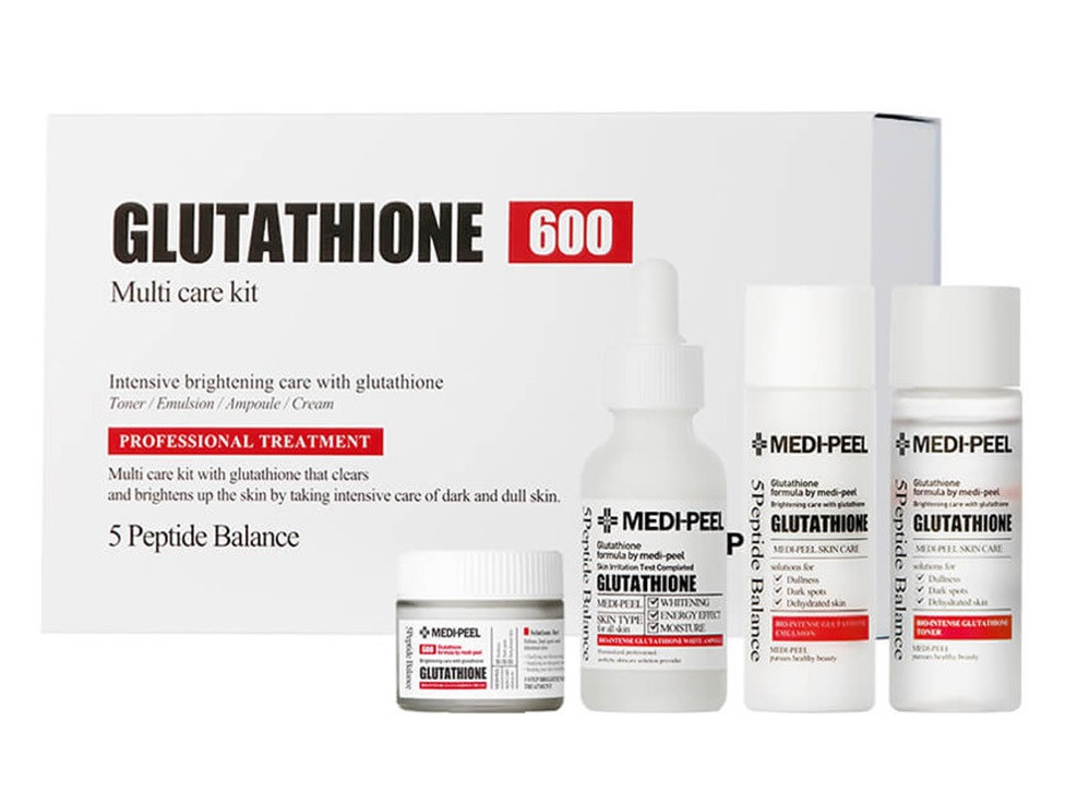 Набор против пигментации с глутатионом Medi-Peel Glutathione Multi Care Kit. Набор осветляющих средств с глутатионом Medi-Peel Glutathione 600 Multi Care Kit. Набор глутатион меди пилл. Medi-Peel набор против пигментации с глутатионом Bio intense Glutathione 600 Multi Care Kit.