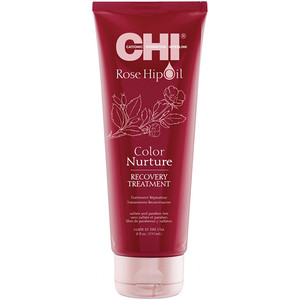 CHI Rose Hip Oil Recovery Treatment Восстанавливающая маска с маслом шиповника для окрашенных волос 237 мл
