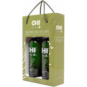 Chi Tea Tree Oil Duo Kit Набор для ухода за чувствительной кожей головы 340+340 мл