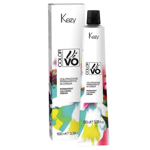 Kezy Color Vivo Перманентная крем-краска с коллагеном и маслом крамбе 100 мл