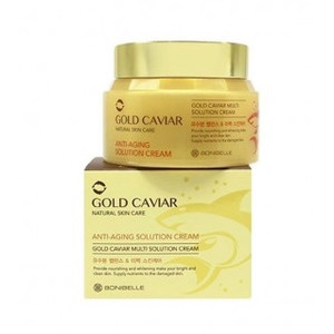 Bonibelle Gold Caviar Anti-Aging Solution Cream Крем для лица с экстрактом икры 80 мл
