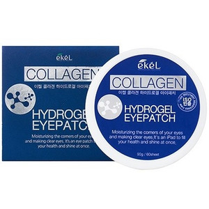 Ekel Collagen Hydrogel Eye Patch Гидрогелевые патчи с коллагеном для кожи вокруг глаз 60 шт