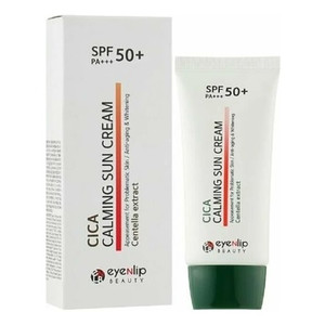 Eyenlip Cica Calming Sun Cream SPF 50+ PA+++ Солнцезащитный крем водостойкий успокаивающий 50 мл