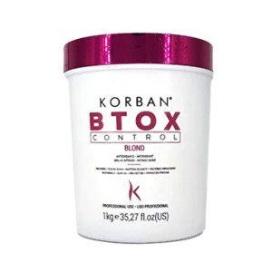 Korban Botox Control Blond Ботокс для волос с синим пигментом 300 мл