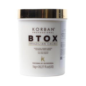 Korban Botox Cacau Brazilian Keratin Ботокс концентрат для волос 1000 мл