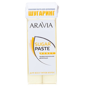 Aravia Professional Сахарная паста для шугаринга в картридже Медовая очень мягкой консистенции 150 г