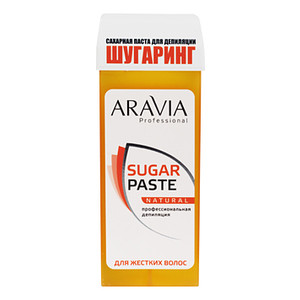 Aravia Professional Sugar Paste Natural Сахарная паста для шугаринга в картридже Натуральная мягкой консистенции 150 г