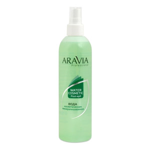 Aravia Professional Water Cosmetic Post-Epil Вода косметическая минерализованная для лица и тела с мятой и витаминами 300 мл