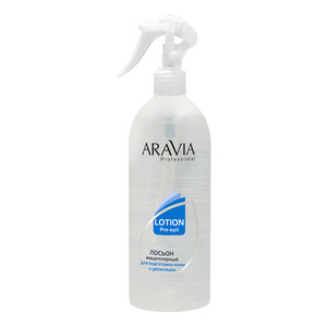 Aravia Professional Lotion Pre-Epil Мицеллярный лосьон для подготовки кожи к депиляции 500 мл