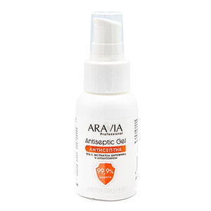 Aravia Professional Antiseptic Gel Гель-антисептик для рук с экстрактом шиповника и аллантоином 50 мл