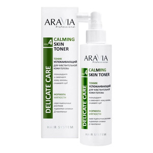 Aravia Professional Calming Skin Toner Тоник успокаивающий для чувствительной кожи головы 150 мл