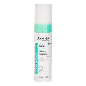 Aravia Professional Volume Hair Spray Спрей для объема для тонких и склонных к жирности волос 250 мл