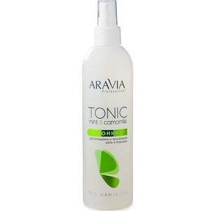 Aravia Professional Тоник для очищения и увлажнения кожи лица с мятой и ромашкой 300 мл