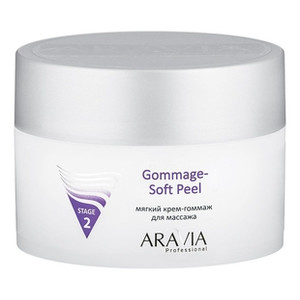Aravia Gommage - Soft Peel Мягкий крем-гоммаж для лица для массажа 150 мл