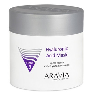 Aravia Hyaluronic Acid Mask Крем-маска для лица суперувлажняющая 300 мл