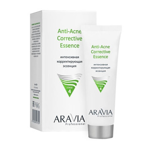 Aravia Anti-Acne Corrective Essence Интенсивная корректирующая эссенция для лица для жирной и проблемной кожи 50 мл