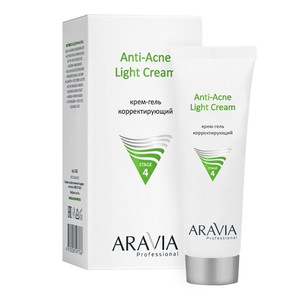 Aravia Anti-Acne Light Cream Крем-гель корректирующий для жирной и проблемной кожи 50 мл