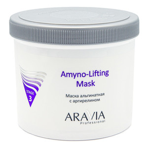 Aravia Amyno-Lifting Маска альгинатная для лица с аргирелином 550 мл