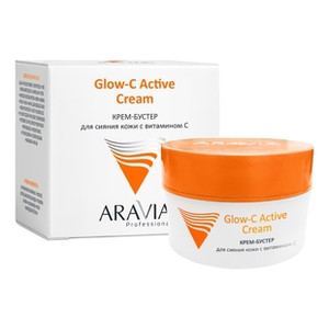 Aravia Glow-C Active Cream Крем-бустер для лица для сияния кожи с витамином С 50 мл