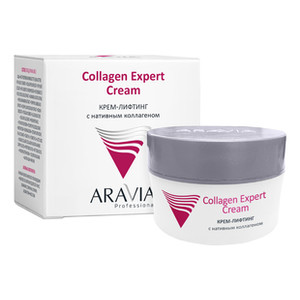 Aravia  Collagen Expert Cream Крем-лифтинг для лица с нативным коллагеном 50 мл