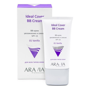 Aravia Ideal Cover BB-Cream BB-крем для лица увлажняющий SPF-15 туба 50 мл
