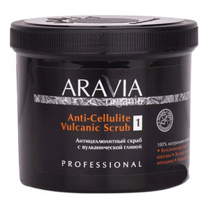 Aravia Organic Anti-Cellulite Vulcanic Scrub Антицеллюлитный скраб с вулканической глиной 550 мл