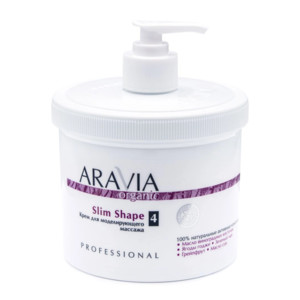 Aravia Organic Slim Shape Крем для моделирующего массажа 550 мл