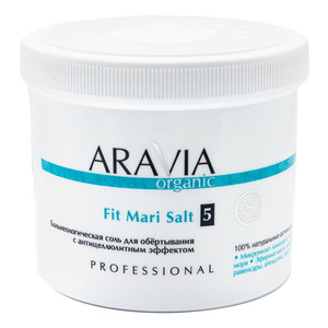 Aravia Organic Fit Mari Salt Бальнеологическая соль для обёртывания с антицеллюлитным эффектом 750 г