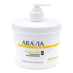 Aravia Organic Vitality SPA Увлажняющий укрепляющий крем для тела 550 мл