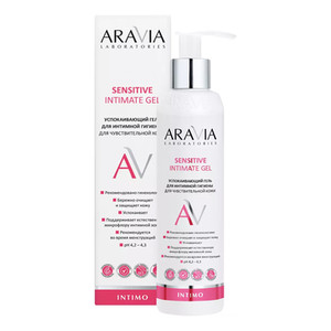 Aravia Laboratories Sensitive Intimate Gel Успокаивающий гель для интимной гигиены для чувствительной кожи 200 мл