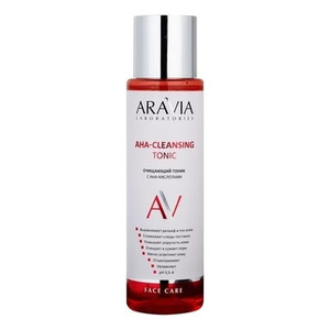 Aravia Laboratories AHA-Cleansing Tonic Очищающий тоник с AHA-кислотами 250 мл