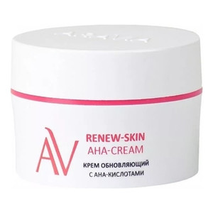 Aravia Laboratories Renew-Skin AHA-Cream Крем обновляющий с АНА-кислотами для лица 50 мл