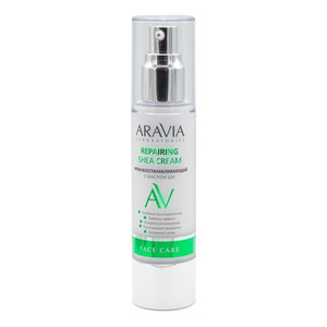 Aravia Laboratories Repairing Shea Cream Крем восстанавливающий для лица с маслом ши 50 мл