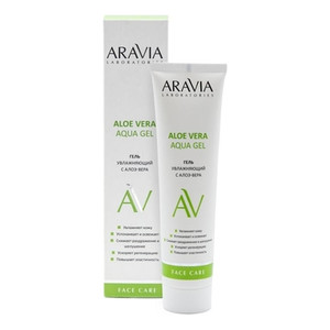 Aravia Laboratories Aloe Vera Aqua Gel Увлажняющий гель для лица с алоэ-вера 100 мл
