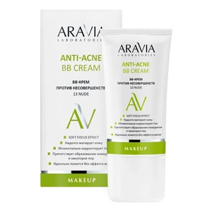 Aravia Laboratories Anti-Acne BB Cream 13 Nude BB-крем для лица против несовершенств 50 мл