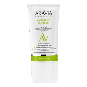 Aravia Laboratories Anti-Acne BB Cream 14 Light Tan BB-крем для лица против несовершенств 50 мл