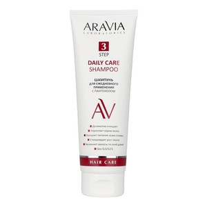 Aravia Laboratories Daily Care Shampoo Шампунь для ежедневного применения с пантенолом 250 мл
