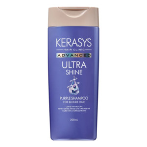Kerasys Advanced Ultra Shine Purple Shampoo Шампунь для волос ампульный с церамидными ампулами идеальный блонд 200 мл