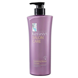 Kerasys Salon Care Straightening Ampoule Shampoo Шампунь для волос гладкость и блеск 470 мл