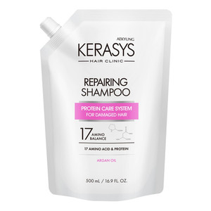 Kerasys Hair Clinic Repairing Shampoo Шампунь для волос восстанавливающий (запаска) 500 мл