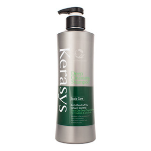 Kerasys Hair Clinic Scalp Care Deep Cleansing Shampoo Шампунь для лечения кожи головы освежающий 600 мл