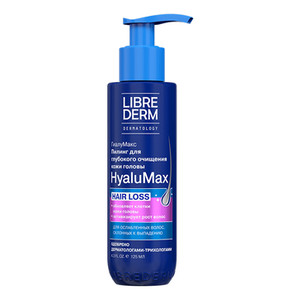 Librederm HyaluMax Пилинг гиалуроновый для глубокого очищения кожи головы 125 мл