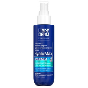Librederm HyaluMax Лосьон-спрей гиалуроновый для восстановления волос по всей длине 150 мл