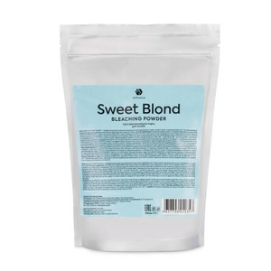Adricoco Sweet Blond Обесцвечивающая пудра для волос голубая 500 г