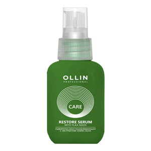 Ollin Professional Care Сыворотка восстанавливающая с экстрактом семян льна 50 мл