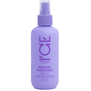 ICE Professional Home Keratin Injection Кератиновый спрей 20 в 1 для поврежденных волос 200 мл