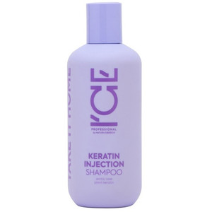 ICE Professional Home Keratin Injection Кератиновый шампунь для поврежденных волос 250 мл