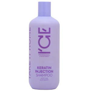 ICE Professional Home Keratin Injection Кератиновый шампунь для поврежденных волос 400 мл