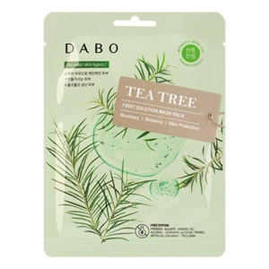 Dabo First Solution Mask Pack Tea Tree Тканевая маска для лица с экстрактом чайного дерева 23 мл